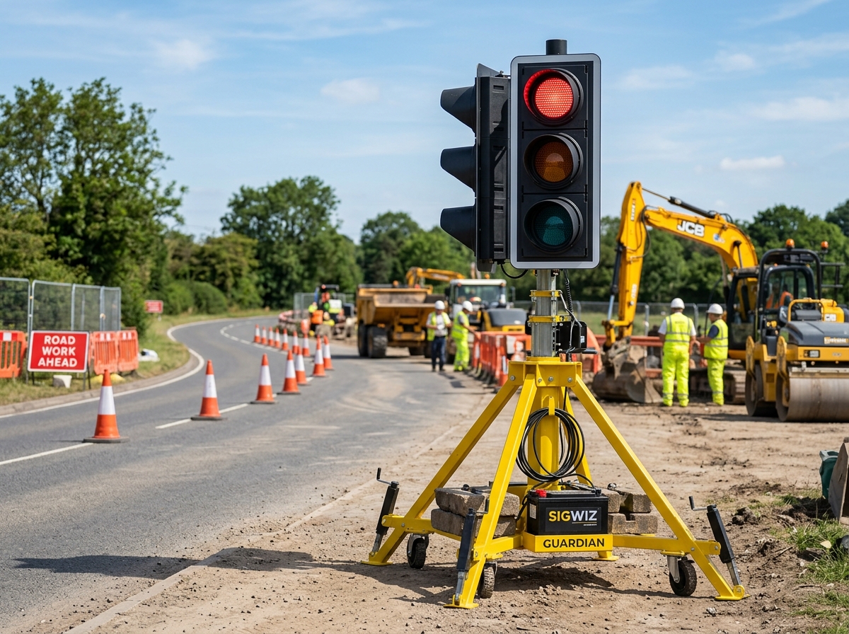 SigWiz Guardian Portable Traffic Signal